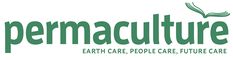 the logo for permaculture earth care people, future care