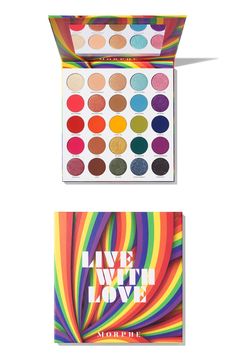 Live With Love, Estrela Mountain Dog, Makeup Palette Collection, Morphe Eyeshadow Palette, Support Lgbtq, Trevor Project, Morphe Makeup, Makeup Pallets