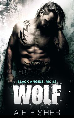 a man with tattoos on his chest standing in front of a poster for the movie wolf