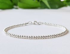 Sterling Silver Bracelet Silver Layering Bracelet Dainty | Etsy Minimalist Adjustable Beaded Bracelet For Bridesmaids, Adjustable Minimalist Beaded Bracelet For Bridesmaids, Handmade Adjustable Dainty Sterling Silver Bracelet, Handmade Dainty Adjustable Sterling Silver Bracelet, Handmade Dainty Sterling Silver Adjustable Bracelet, Adjustable Silver Beaded Bracelets For Bridesmaid Gift, Adjustable Sterling Silver Bracelets For Bridesmaid Gift, Handmade Minimalist Wedding Bracelets, Minimalist Handmade Wedding Bracelets