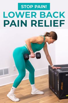 As a personal trainer and group fitness instructor, lower back pain from lifting is one of the most common complaints I hear from women. These six lower back pain exercises and modifications decrease stress on your lower back, allowing you to exercise pain-free. Strength Training Workouts For Women, Training Workouts For Women, Group Fitness Instructor, Chronic Lower Back Pain, Barre Workouts, Planning Pregnancy, Short Workouts, Lower Back Pain Exercises, Ab Challenge