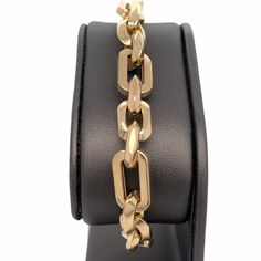 𝓦𝓮𝓵𝓬𝓸𝓶𝓮 𝓽𝓸 𝓛𝓲𝓸𝓷𝓱𝓮𝓪𝓻𝓽 𝓳𝓮𝔀𝓮𝓵𝓻𝔂 𝓢𝓱𝓸𝓹 ♥ Gorgeous chunky Wide High Polished and Satin Finish Interlocking Style Bracelet crafted in high-quality 14K Gold. This bracelet is made to order in 8.8mm Wide x 2.2 mm Thickness. Bracelet has gorgeous faceted high polished and satin detail squared and rectangular links interlocking with a jumbo Italian lobster clasp. Please allow 1-2 weeks for delivery. 𝓘𝓽𝓮𝓶 𝓓𝓮𝓽𝓪𝓲𝓵𝓼 ♥ Made to Order ♥ Measurements: ♥ Arrives Gift Ready in Formal Bracelet With Oval Link Clasp, Formal Oval Link Chunky Chain Bracelet, Formal Chunky Chain Bracelet With Oval Links, Formal Chunky Chain Oval Link Bracelet, Formal Gold Bracelet With Chunky Oval Link Chain, Formal Link Chain Bracelet With Clasp, Formal Oval Chain Bracelets, Luxury Gold Jewelry For Office, Formal Gold Bracelet With Oval Link And Hooks