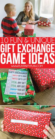 the ultimate gift exchange game ideas for kids to play with and give back this christmas season