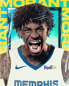 a basketball player with his mouth open on the cover of sports illustrated magazine's march issue