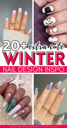 Stay trendy with these winter nail art ideas! Featuring winter nails 2024 and winter nails 2025, this collection has stunning winter nail designs and winter nail inspo. Perfect for December nails, January nails, and even February nails, these winter nail ideas are a must-see. Try snowflake nails and winter gel nails for a magical touch. Check out the blog for the latest winter nail trends 2025! Apres Ski Nails, Nail Polish Short Nails, Nail Art For Spring, Nails Snow, Winter Nails 2023, Art For Spring