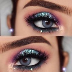 Machiaj Smokey Eyes, Halo Eye Makeup, Make Up Designs, Purple Makeup, Smink Inspiration, Mascara Tips, Makijaż Smokey Eye, Makeup Hacks, Eye Makeup Tips