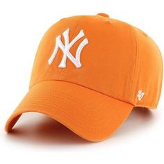 New York Cap, Ny Hat, New York Yankee Hat, Yankees Hat, Mens Trucker Hat, Branded Caps, Orange Hats, Best Caps