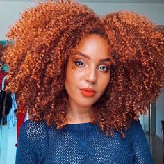 Natural Hair Rules, Curly Fro, Haute Hair, Ginger Hair Color, Colored Curly Hair, Natural Hair Beauty, Black Curly Hair