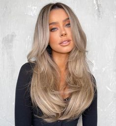 Full Ash Blonde Hair, Blonde Highlights Close To Root, Ash Blonde Babylights On Blonde Hair, Orange Hair To Ash Blonde, Grown Out Platinum Blonde Hair, Beige Hair Color Ash Blonde, Beige Ash Blonde Hair, Sandy Blonde Hair Balayage, Ash Dark Blonde Hair