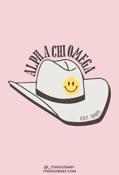 a white hat with a smiley face on it and the words ask a chi owner