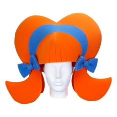 This Headband & Bows Wig will definitely make you stand out at your next Party, Hora Loca, Wedding, Corporate Event, Birthday, Quinceanera, or Halloween Party! It can be used as a wedding hats, top hats, photo booth props, or a party favor. Foam Wigs, Photobooth Props, Hair Color Orange, Foam Party, Wig Party, Sweet Sixteen Parties, Pink Wig, Wigs For Sale, Party Pack