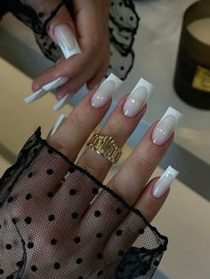 Milky Nails, Nails Black, Abstract Designs, Pink Acrylic Nails, Square Acrylic Nails, Classy Nails