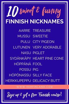 the 10 sweet and funny finnish phrases for kids to use on their own language books