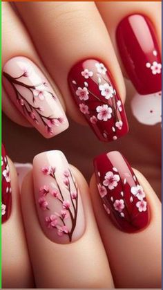 This post lists ideas for Valentine's Day Nails. If you are doing something special for Valentine's Day, why not decorate your nails with... Romantic Nails, Sassy Nails, Classy Nail Designs, Dip Nails, Nails Today, Nails Fashion