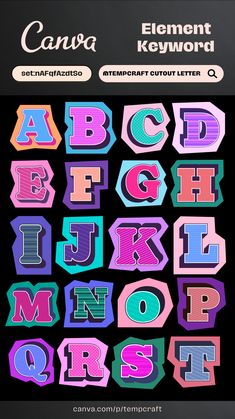 Canva Elements Keyword - Cutout Ransom Note L Letter Graphic Design, Font Canva Lettering, Cute Fonts Alphabet, Numbers Tattoo, Ransom Note, Gfx Design, Graphic Shapes Design, Keyword Elements Canva, Canva Elements Keyword