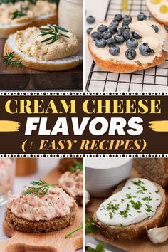 cream cheese flavored flatbreads are easy to make and delicious