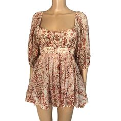 Olivaceous Womens Romper Ikat Print Balloon Sleeve Boho Low Cut Size Small. Size: Small Cream Multi Bust: 33 To 34 In Waist: 25 To 28 In Length: Approx 28 In From Top Of Shoulder On Down In Excellent Condition New Without Tags. Low Cut Neckline. Elastic Waist. Balloon Sleeve. Adorable On Trend Boho Romper. Pink Fitted Bohemian Jumpsuits And Rompers, Fitted Pink Bohemian Jumpsuits And Rompers, Womens Romper, Boho Color, Boho Romper, Printed Balloons, Ikat Print, Colorful Boho, Rompers Women