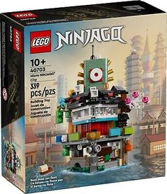 the lego ninja set is in its box