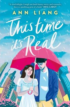 the cover of this time it's real by ann liang and alex cabot