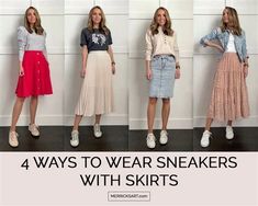 Midi Skirt With White Sneakers, Shoes For Skirts Casual, Midi Skirt Outfit Spring 2023, Long Skirts Outfit 2023, Midi Skirt White Sneakers, White Sneakers Skirt Outfit, White Sneakers With Skirt, Sports Shoes Outfit Women, Sneakers With Skirt Outfits