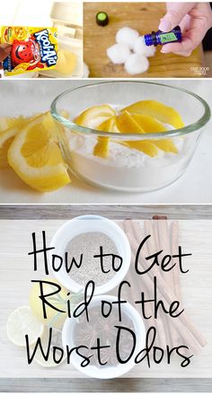 how to get rid of the worst odors in your home and kitchen with lemons