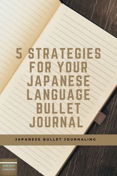 I am going to give you 5 Strategies for your Japanese Language Bullet Journal. You will be able to learn, review and track your progress even if you are new to journaling or even if you are new to the Japanese language. If you are unfamiliar with the concept of a Language Bullet Journal: So why … Language Bullet Journal, Language Journal, Learning Languages Tips, Japanese Language Lessons, Language Worksheets, Language Works, Japanese Phrases, Foreign Language Learning