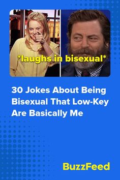 30 Jokes About Being Bisexual That Low-Key Are Basically Me #quiz #quizzes #buzzfeed  #triviaquestionsandanswers #quizzesbuzzfeed #bestfriendquiz #bffquiz Bisexuality Quotes, Bisexual Quotes Funny, How To Look Bisexual, Bisexual Hairstyles, Bisexual Aesthetic Outfit, What Is Bisexual, Bisexual Hair, Bisexual Meme, Bisexual Outfits Style