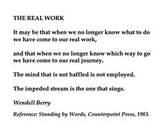 the real work poem is written in black and white