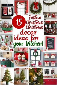 twelve festive christmas decor ideas for your kitchen