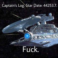 Star Trek Vs Star Wars, Weird Memes, Star Wars Meme, Star Wars Jokes, Star Trek Starships, Star Trek Ships