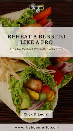 Leftover burritos often leave you wondering how to revive the deliciousness of that first bite. Fear not! In this comprehensive guide, we’ll walk you through various methods on how to reheat a burrito, ensuring it returns to its mouthwatering glory. A burrito is a popular Mexican dish that has captured the hearts and palates of people worldwide. Reheat A Burrito | Easy Food FAQ | Food Storage Ideas