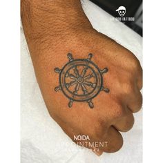 Dhamma Chakra Tattoo at THE BOB TATTOOS | NOIDA | INDIA Dharma Chakra Tattoo, Dhamma Chakra, Dharma Chakra, Meditation Tattoo, Filipino Tattoos, Knee Tattoo