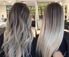 Long Blonde Hair Color Ideas, Long Blonde Hair Color, Hair Color Flamboyage, Cool Blonde Hair Colour, Black Hair Balayage, Cool Blonde Hair, Blonde Hair Color Ideas