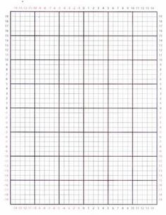 a graph paper with lines and numbers on the bottom, which are drawn in two different directions