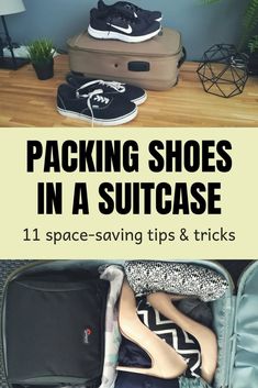 packing shoes in a suitcase 11 space saving tips & tricks