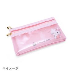 "Flat Pencil Case is released at Japan Sanrio Store Today~ A flat pencil case that combines ease of use and cuteness☆ The clear type allows you to easily see what's inside, making it easy to find what you need. Comes with an outside pocket that's convenient for storing small items such as sticky notes. Size: Approximately width 20.5 x depth 2 x height 11.5cm Material: PVC Detail: Clear fabric and mesh fabric make it easy to see what's inside Zipper opening/closing Outside: 1 zipper pocket Photo Pocket Photo, Sanrio Store, Stationary Shop, Sanrio Japan, Stationery Organization, Plush Toy Dolls, Sanrio Kuromi, Ear Hats, Wallet Pouch