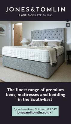 the finest range of premium beds, mattresses and bedding in the south east