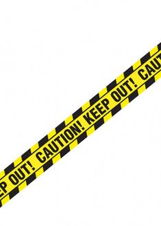 a caution tape that reads keep out caution keep out caution