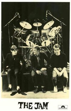 an old photo of the jam band