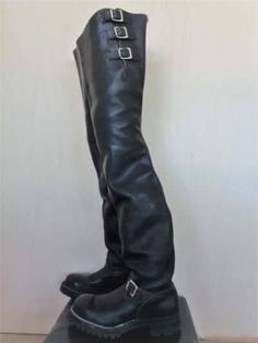 My Big Boots — Keep staring. Men’s Knee High Boots, Leather Knee-high Platform Moto Boots, Black Knee-high Moto Riding Boots, Classic Knee-high Moto Boots Medium Width, Black Leather Knee-high Boots With Zipper, Mens Leather Boots, Biker Boots