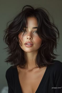 1980s Shag Haircuts, Dc Hairstyles, 2023 Haircuts, Bangs For Round Face, Character Images, Haircuts For Medium Hair, March 16, Medium Hair Cuts, 인물 사진