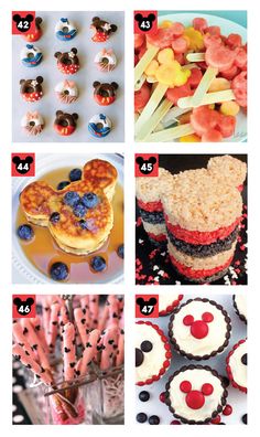 mickey mouse desserts and cupcakes are featured in this post - it - yourself guide