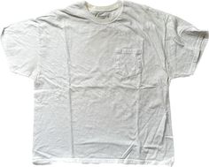 Plain white single pocket Hanes T-shirt   100% cotton  Large (42/44) Made in Honduras  Clean shirt, slight yellowing around neck line White Crew Neck T-shirt With Pockets, White T-shirt With Pockets In Relaxed Fit, White Cotton T-shirt With Side Pockets, Relaxed Fit White T-shirt With Pockets, White Relaxed Fit T-shirt With Pockets, White Casual T-shirt With Side Pockets, White Tops With Side Pockets For Streetwear, White T-shirt With Side Pockets For Everyday, White T-shirt With Pockets For Everyday