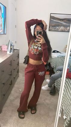 - 𝗳𝗼𝗹𝗹𝗼𝘄 𝟰 𝗺𝗼𝗿𝗲 ➚➚➚ Ed Hardy Tracksuit Outfit, Ed Hardy Tracksuit, Ed Hardy Outfit, Cute Nike Outfits, Cute Everyday Outfits