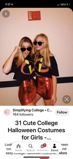 Pinterest Mood Board, Badass Halloween Costumes, Girl Group Halloween Costumes, Costumes For Teenage Girl, Teenage Halloween Costumes, College Halloween Costumes, Friend Costumes, Cute Group Halloween Costumes, Halloween Costumes For Teens Girls