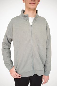 Men’s Quilted Zip-Up Jacket – Osprey Lane All The Way Up, Mens Activewear, The High, All The Way