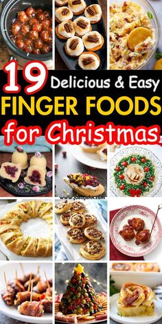 Christmas Finger Food Ideas, Christmas Finger Food, Appetizers For Christmas, Christmas Party Finger Foods, Easy Holiday Appetizers, Christmas Party Food Ideas, Make Ahead Christmas Appetizers, Christmas Finger Foods