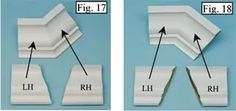 two different types of window frames with arrows pointing to the top one and bottom part