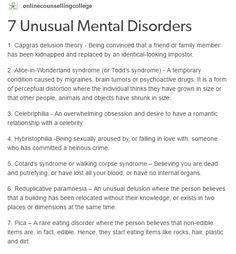 an article about mental disorder and its effects on the human body is shown in this text