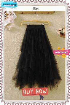 Women's Skirt & Dress Swing Work Skirts Tutu Midi Organza Almond Black White Pink Skirts Summer Layered Tulle Lined Mid Waist Elegant & Luxurious Princess Lolita Tutus Princess Party / Evening Winter Party Dress With Long Skirt, Black Long Ruffled Skirt Petticoat, Black Long Ruffled Petticoat, Black Mini Dress With Ruffled Skirt, Spring Evening Petticoat Skirt, Winter Party Dresses With Flared Skirt, Winter Party Dress With Flowy Skirt, Winter Black Dresses With Lined Skirt, Black Long Tulle Petticoat